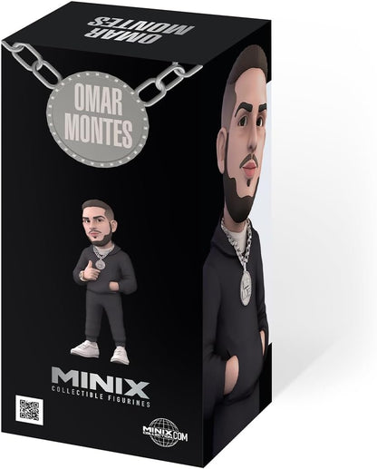 Minix - Omar Montes (Music 109) - Vinyl Figure Statuetta Collezione 12Cm Nuova