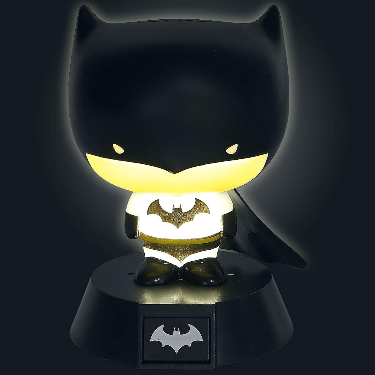 PALADONE Icons: Mini lampada DC 001 (Batman) - Lampada LED Statuetta 3D