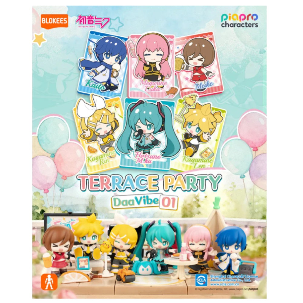 Blokees - Hatsune Miku - Model Kit - DaaVibe 01 - Terrace Party (Box Intero) - Action Figure 73531
