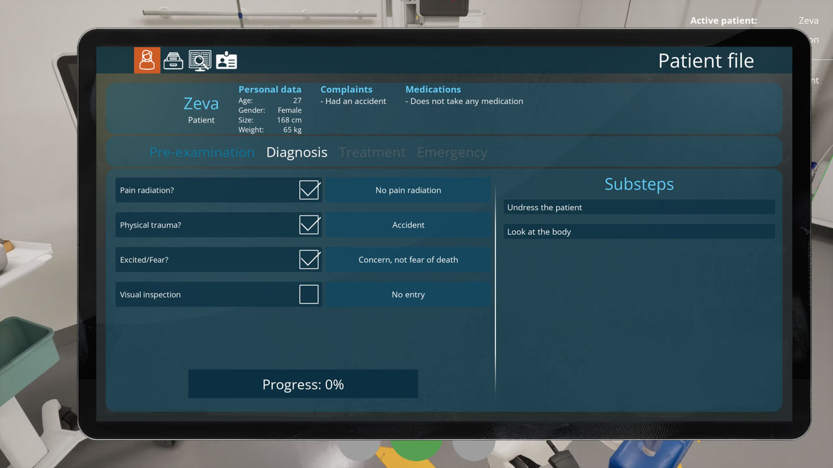 Emergency Room Simulator Ps5 Gioco ITA Playstation 5 Nuovo Emergenza Sanitaria