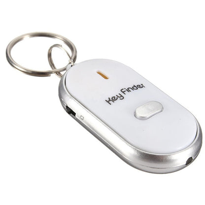 Portachiavi Sonoro Con Torcia Led Cerca Trova Chiavi Allarme Fischio Key Finder
