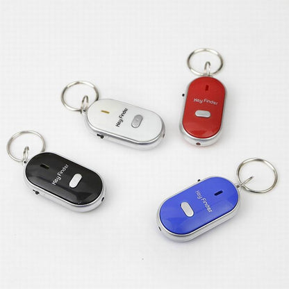 Portachiavi Sonoro Con Torcia Led Cerca Trova Chiavi Allarme Fischio Key Finder