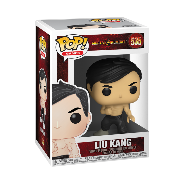 Funko Pop Mortal Kombat 535 - Liu Kang Vinyl Action Figure Statuetta Collezione