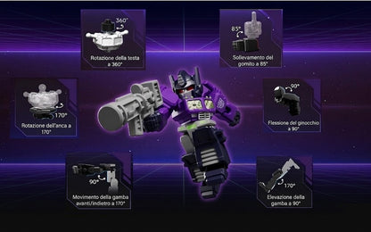 Blokees - Transformers - Model Kit -  Defender Version 03 Heavy Metal War (1 Pz Random) - Action Figure 71304