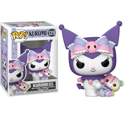 Funko Pop! Hello Kitty - (129) Kuromi W/ Bear (Orsetto) Figure 9cm