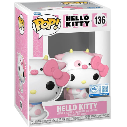 Funko Pop! Hello Kitty (136) Hello Kitty In Cow Special Edition - Vinyl Figure 9cm