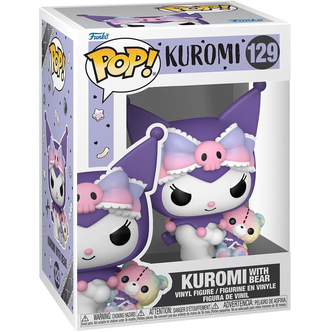 Funko Pop! Hello Kitty - (129) Kuromi W/ Bear (Orsetto) Figure 9cm