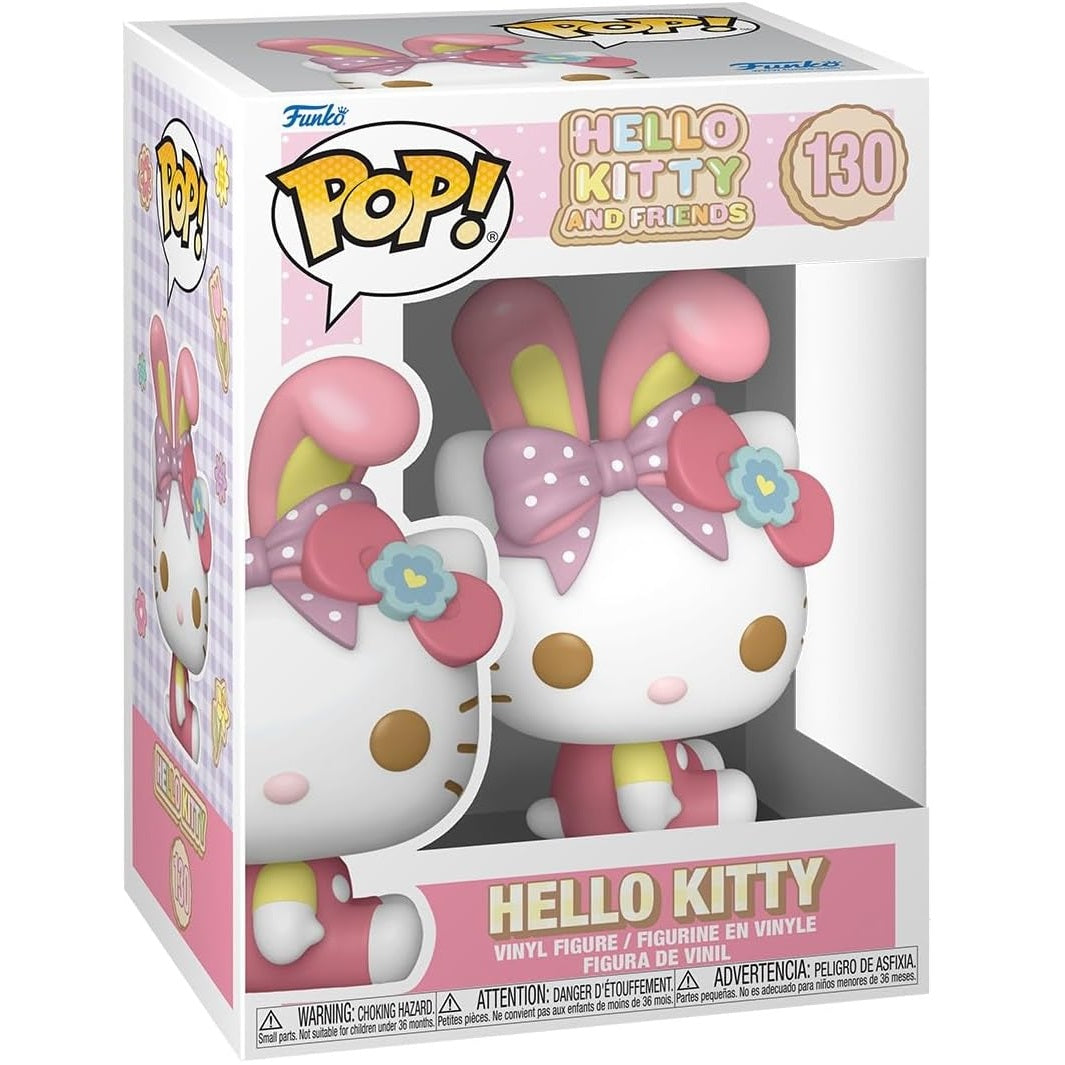 Funko Pop! Hello Kitty And Friends (130) Hello Kitty w/Bunny Ears - Vinyl Figure 9cm