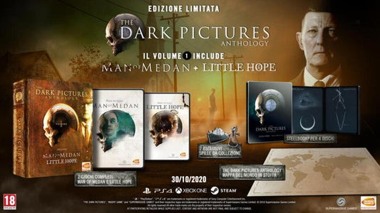 The Dark Pictures: Little Hope Anthology Vol.1 Limited Edition Ps4 2 Capitoli