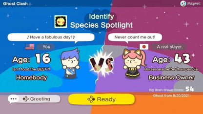 BIG BRAIN ACADEMY - SFIDA TRA MENTI NINTENDO SWITCH GIOCO MEMORY ITALIANO NUOVO