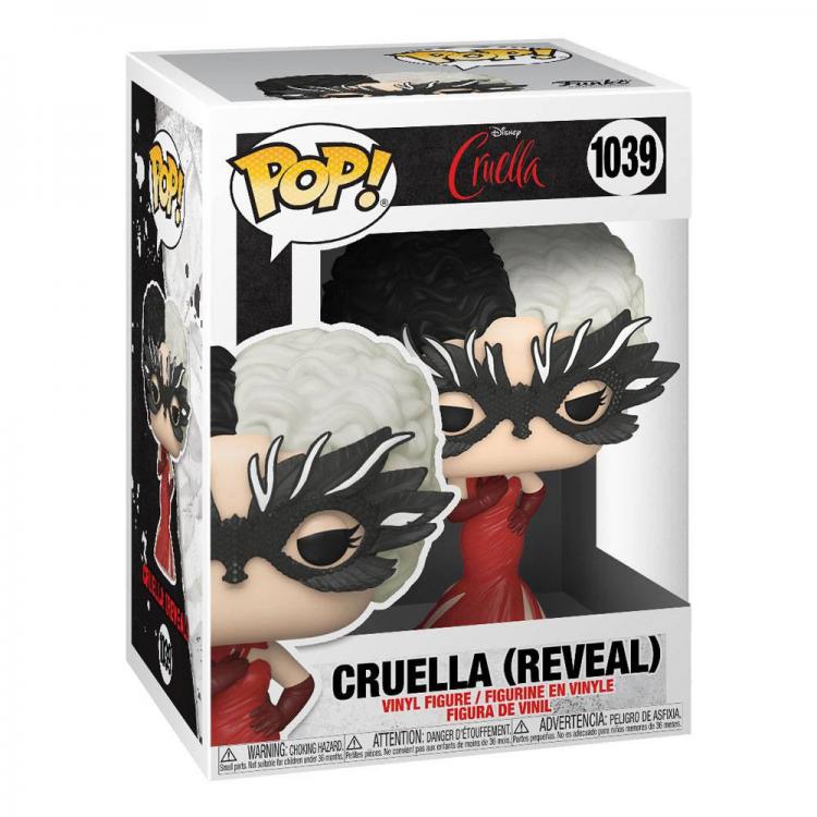 Funko Pop ! Disney Cruella - (1039) Cruella (Reveal) Vinyl Figure Crudelia Demon