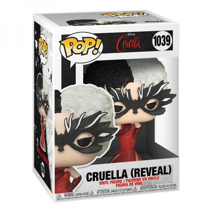 Funko Pop ! Disney Cruella - (1039) Cruella (Reveal) Vinyl Figure Crudelia Demon