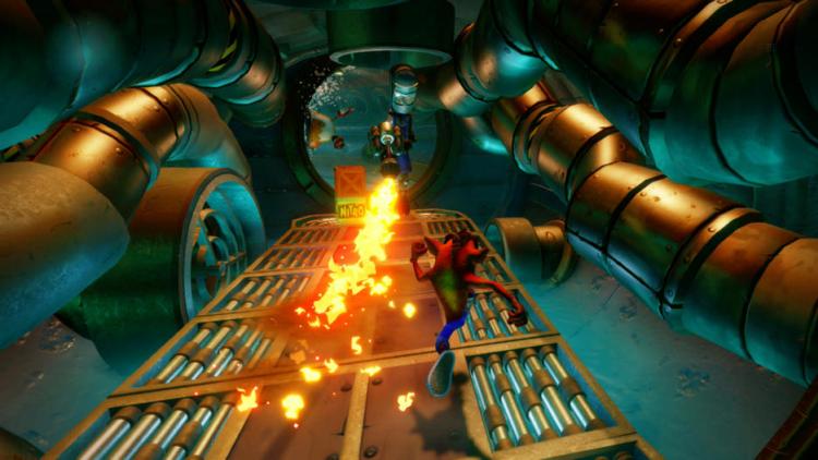 BUNDLE CRASH BANDICOOT N SANE TRILOGY + CTR TEAM RACING PS4 2 DISCHI ITALIANO EU