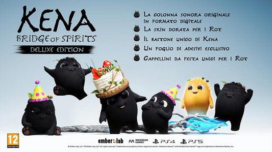 Kena Bridge Of Spirits Deluxe Edition Ps5 Videogioco Playstation 5 Italiano