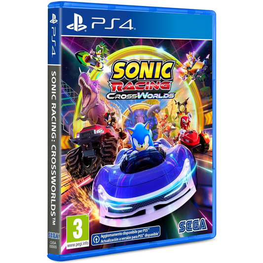 Sonic Racing: CrossWorlds Ps4 Gioco Playstation 4 Eu Ita Nuovo Sigillato