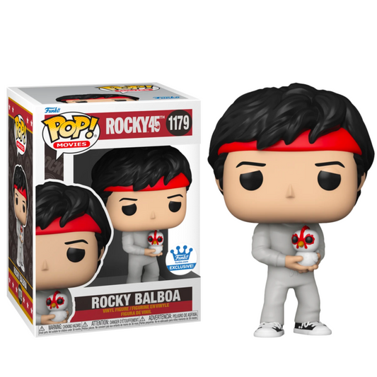 Funko Pop ! Movies Rocky 45Th - (1179) Rocky Balboa W /Chicken Figure Special