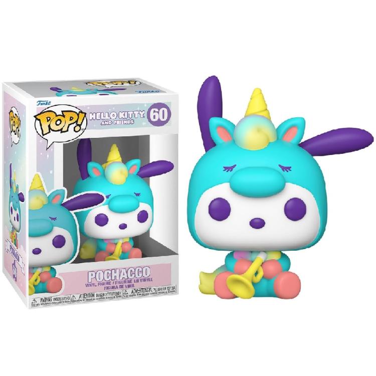 Funko Pop ! Sanrio  :  Hello Kitty -  (60)  Pochacco  Vinyl  Figure  9Cm