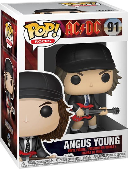 Funko Pop ! Rocks Ac/Dc - (91) Angus Young Figure Vinyl 9Cm Legend Of Rock