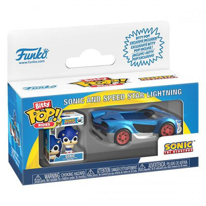 Funko Bitty Pop! Sonic the Hedgehog: Sonic w/Speed Star 4cm Nuovo