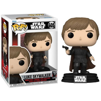 Funko Pop ! Star Wars Ritorno Jedi 40Th - (605) Luke Skywalker Vinyl Figure 9Cm