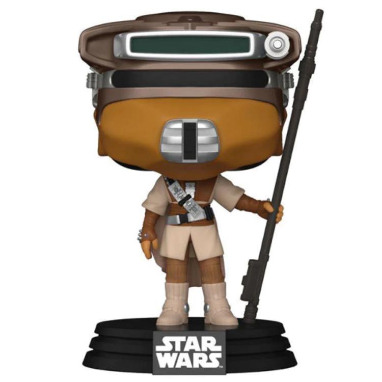 Funko Pop ! Star Wars Ritorno Jedi 40Th - (606) Princess Leia Bobble Head 9Cm