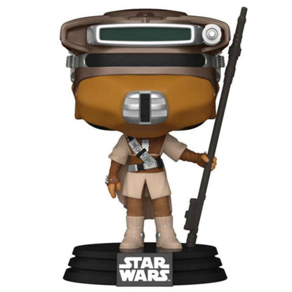 Funko Pop ! Star Wars Ritorno Jedi 40Th - (606) Princess Leia Bobble Head 9Cm