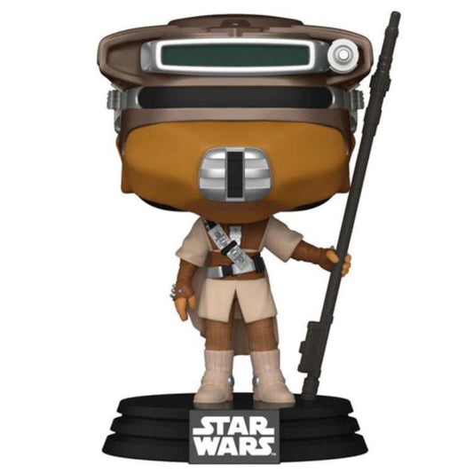 Funko Pop ! Star Wars Ritorno Jedi 40Th - (606) Princess Leia Bobble Head 9Cm
