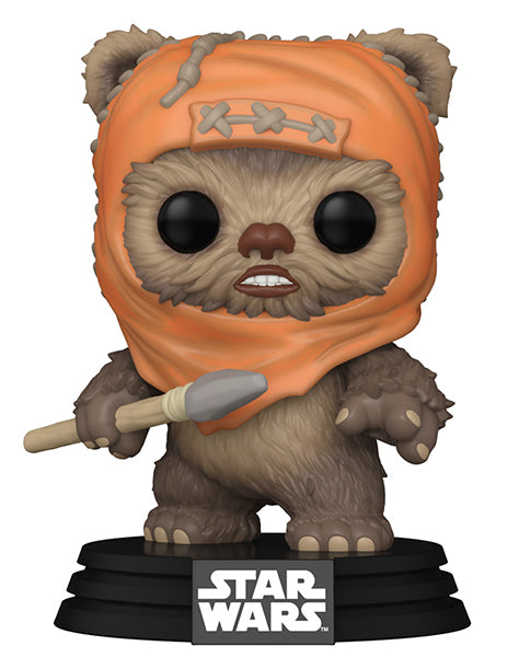 Funko Pop ! Star Wars Jedi 40Th - (608) Wicket Bobble Vinyl Figure 9Cm