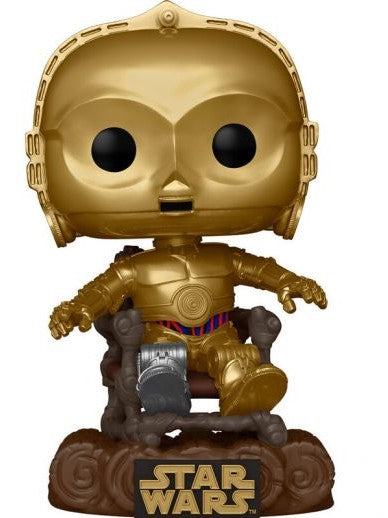 Funko Pop ! Star Wars Jedi 40Th - (609) C-3P0 Vinyl Figure 9Cm Guerre Stellari