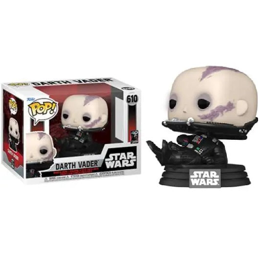 Funko Pop ! Star Wars Ritorno Jedi 40Th - (610) Darth Vader Vinyl Figure 9Cm