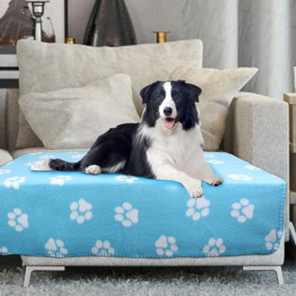 COPERTA PLAID IN PILE COPRIDIVANO ANIMALI COPRI SEDILE AUTO PER CANI GATTI 60X90