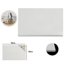 Tela Pittura Tele Per Dipingere Telaio In Legno Telati Cotone Grana Fine 60X90Cm