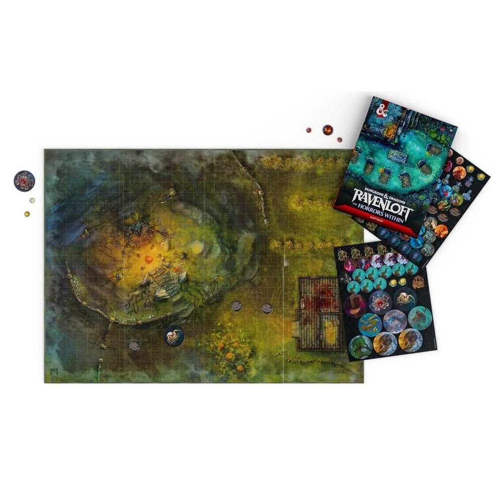 Dungeons & Dragons - Ravenloft - The Horrors Within - Pack di mappe (Versione Inglese)