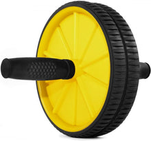 Fitlover Ruota Addominali Diametro 17Cm Giallo/Rosso Petto Flessioni Glutei