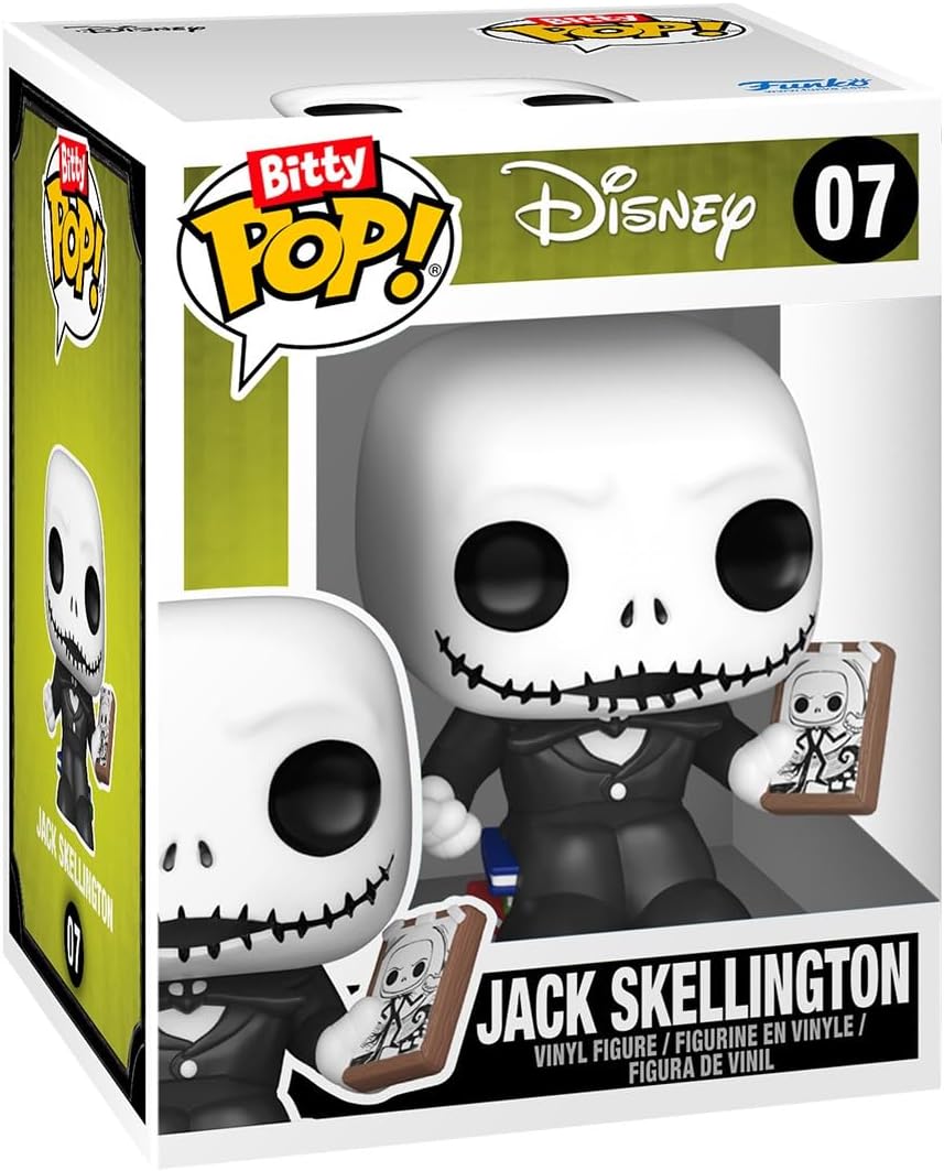 Funko Bitty Pop! Towns: The Nightmare Before Christmas - Jack Skellington And Jack's House