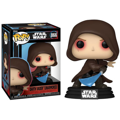 Funko Pop! Star Wars - (866) Darth Vader (Unarmored) Figure - 9cm