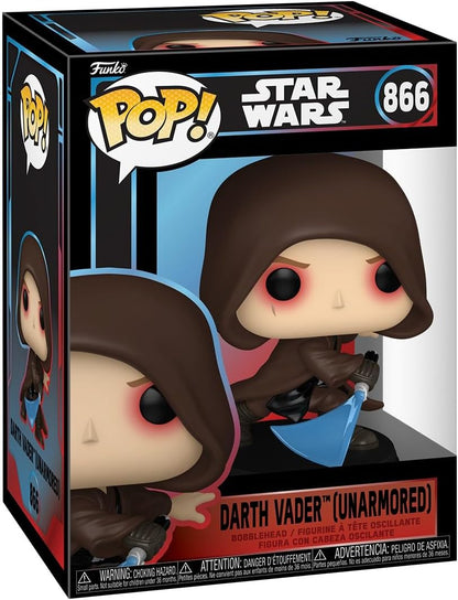 Funko Pop! Star Wars - (866) Darth Vader (Unarmored) Figure - 9cm