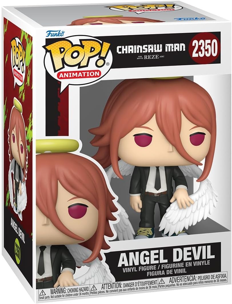 Funko Pop! Animation: Chainsaw Man The Movie Reze Arc (2350) Angel Devil - Vinyl Figure 9cm