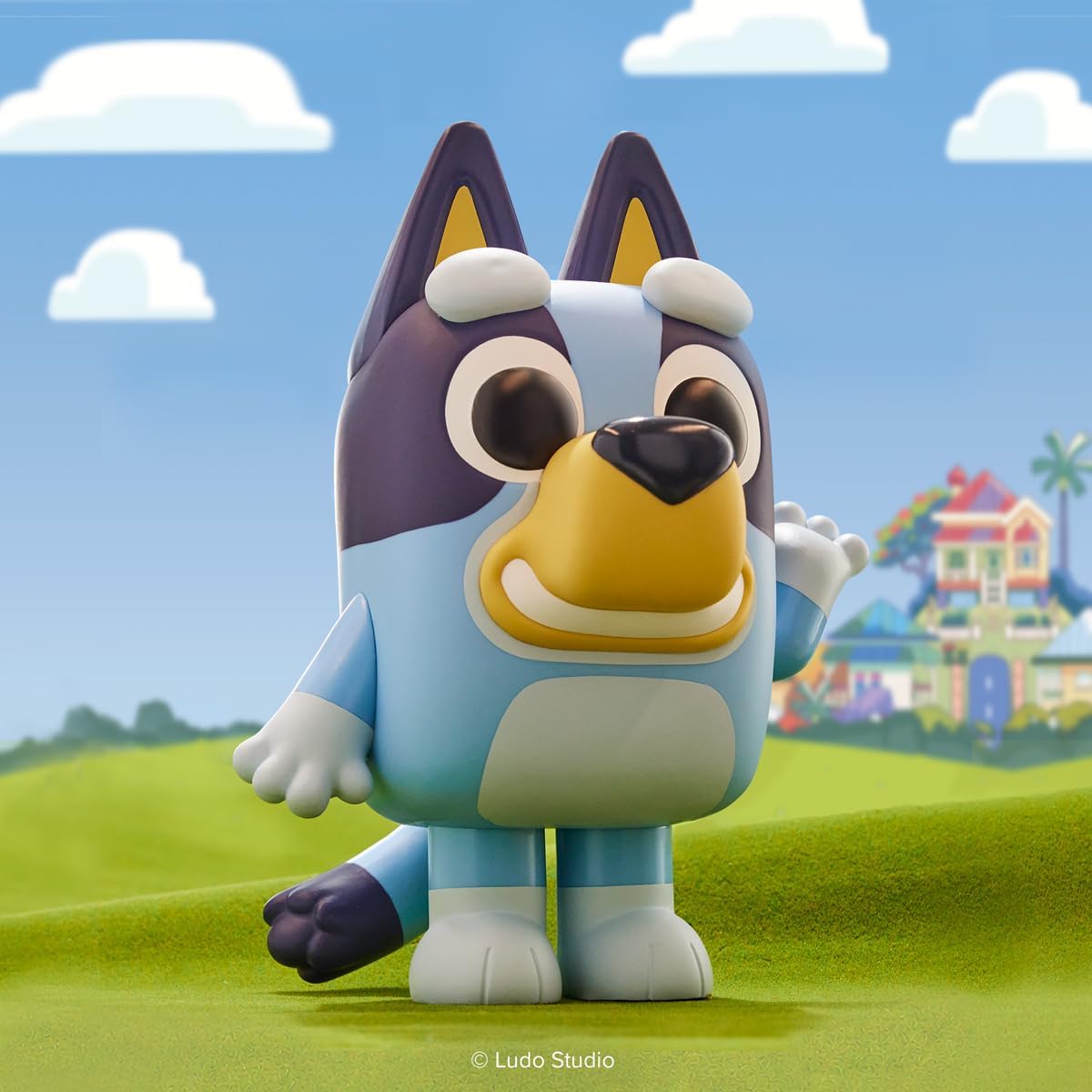 Funko Pop ! Animation Bluey - (2384) Bluey - Statuetta Vinyl Figure 25Cm