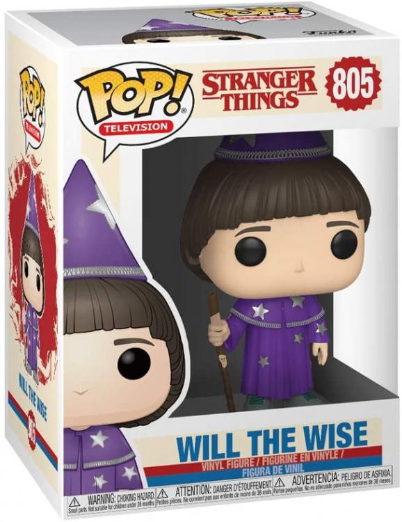 Funko Pop ! Tv Stranger Things S3 - Will The Wise (805) Vinyl Figure Mago 9Cm
