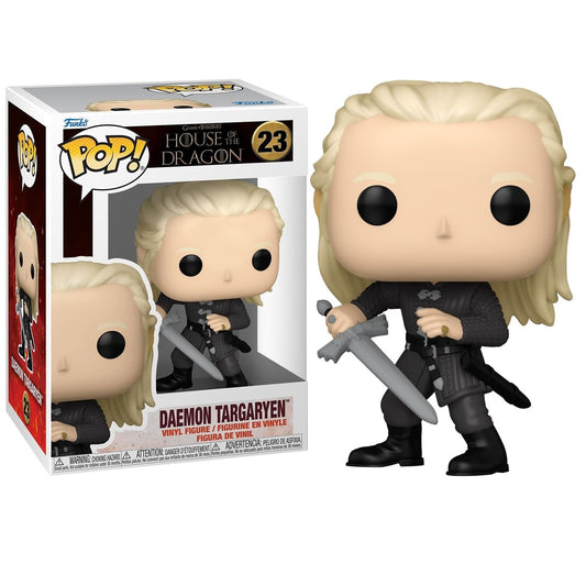 Funko Pop ! Game Of Thrones - House Of The Dragon - (23) Daemon Vinyl Figure 9cm