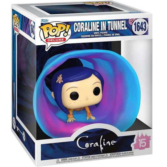 Funko Pop ! Deluxe - Coraline (1643) Coraline In Tunnel Vinyl Figure 15Cm Statua