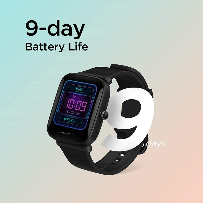 AMAZFIT BIP U SMARTWATCH OROLOGIO FITNESS TOUCH AMOLED IMPERMEABILE SPORT/NERO
