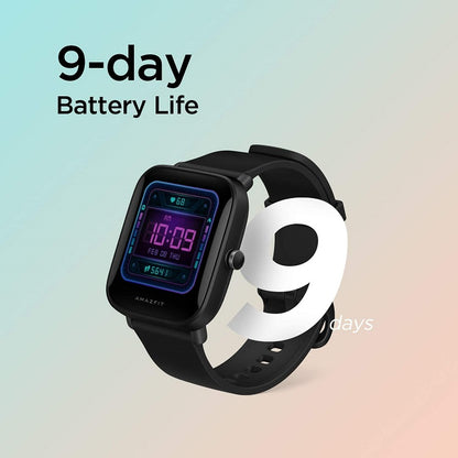 AMAZFIT BIP U SMARTWATCH OROLOGIO FITNESS TOUCH AMOLED IMPERMEABILE SPORT/NERO