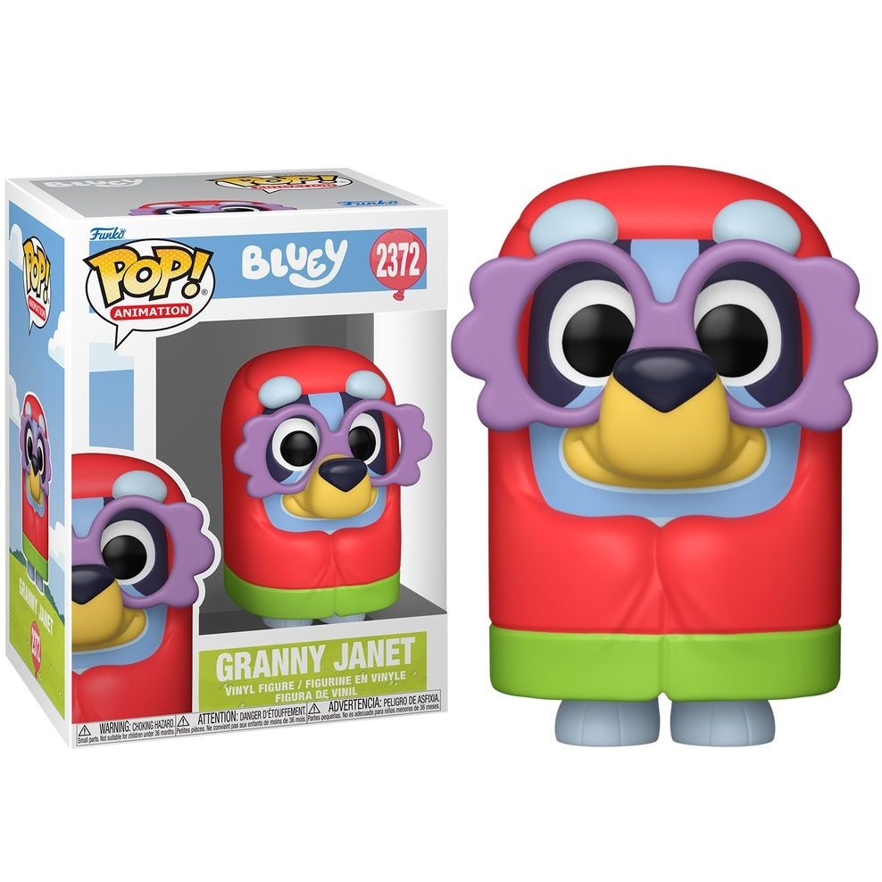 Funko Pop ! Animation Bluey - (2372) Granny Janet Figure Vinyl Nonna 9Cm (PREORDER)