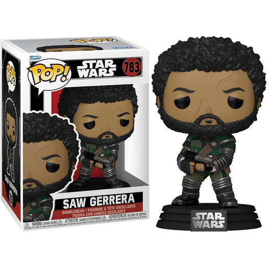 Funko Pop ! Movies - Star Wars - (783) Saw Gerrera Vinyl Figure 9cm