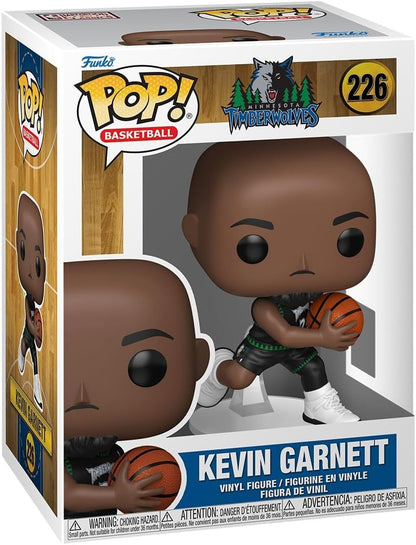 Funko Pop ! Nba Legends - (226) Kevin Garnett Figure Wolves Vinyl 9cm