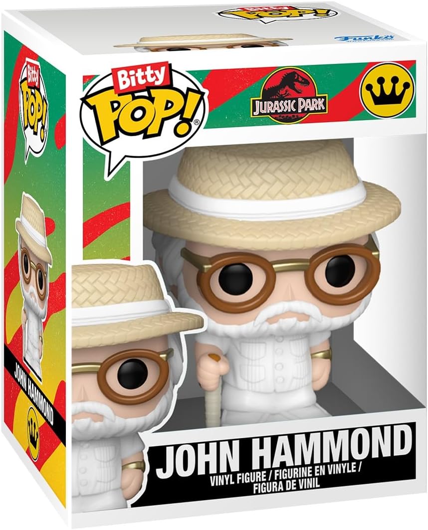 Funko Bitty Pop! Jurassic Park (4 Pack) w/ Bitty Display & Mystery Pop - Mini Vinyl Figure 2cm