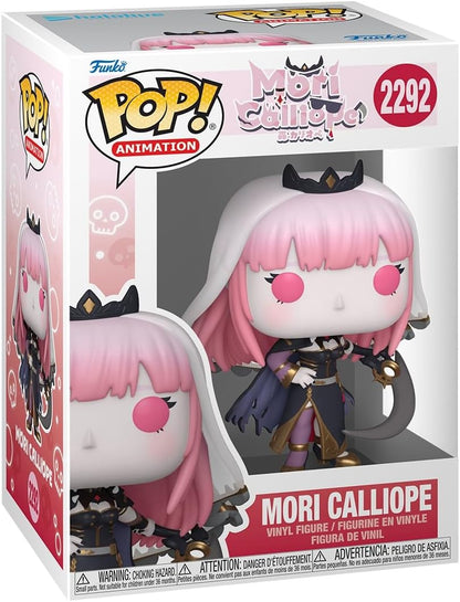 Funko Pop! Animation: Hololive Production (2292) Mori Calliope - Vinyl Figure 9cm