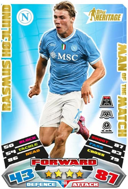 Topps Match Attax Extra 2025 / 2026 X Tin Carte Calcio UEFA Champions League